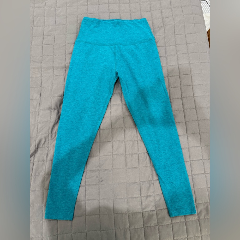 Beyond Yoga Vibrant Teal Leggings
